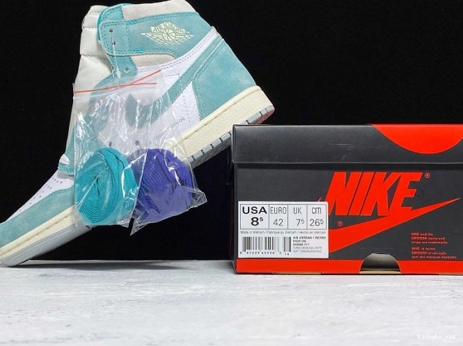 Jordan 1 Air Green OG Turbo Retro 555088-311 High 0730